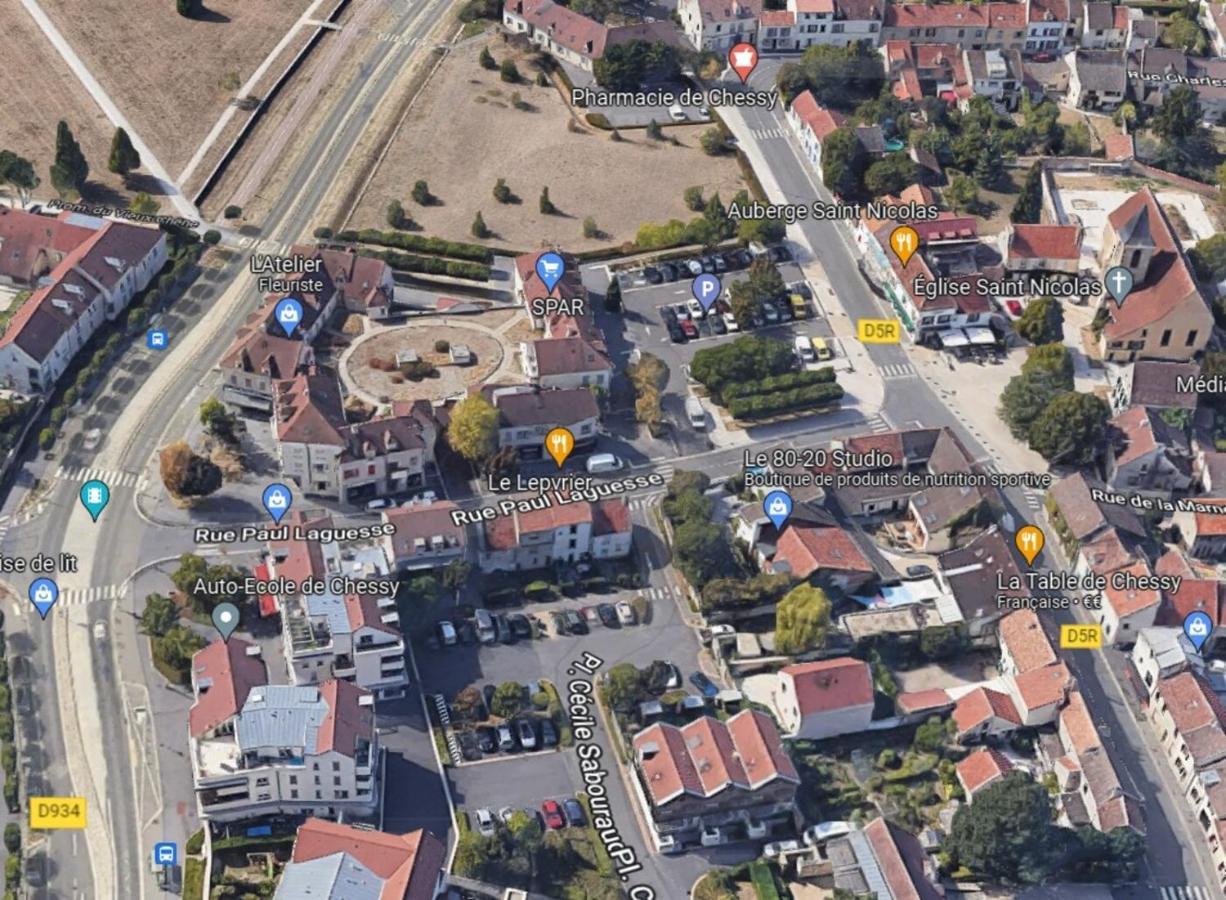 L'Essentiel, Proche De Disneyland Paris 2 Chambres Et 2 Sdb Chessy  Esterno foto